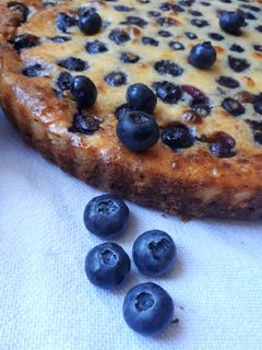 Áfonyás sajttorta recept fotója