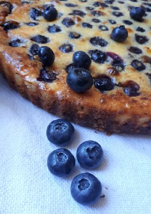Áfonyás sajttorta recept fotója