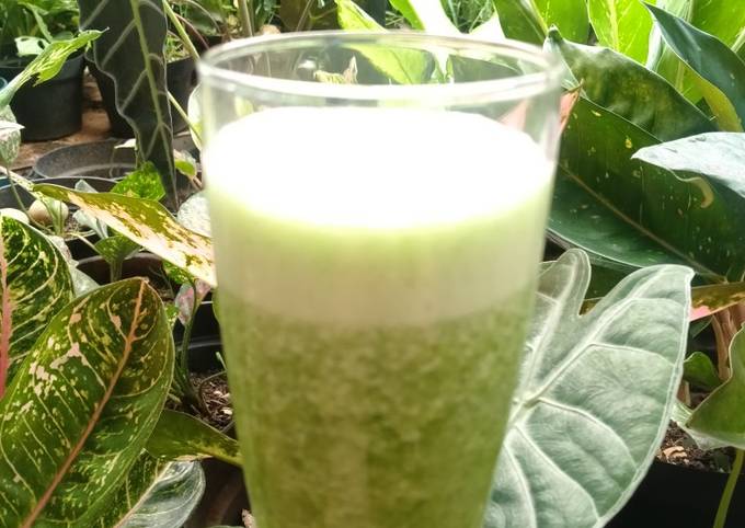 Resep Green smoothies Anti Gagal