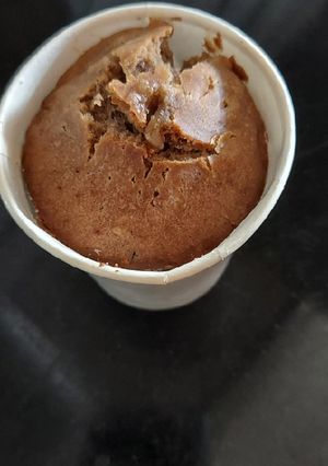 A picture of Banana cup cake.