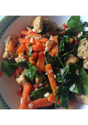 Foto resep Tumis PeSoTel ( Tempe,Daun So, Wortel )