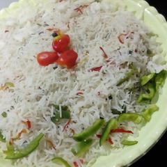 A picture of Vegetables fried rice.