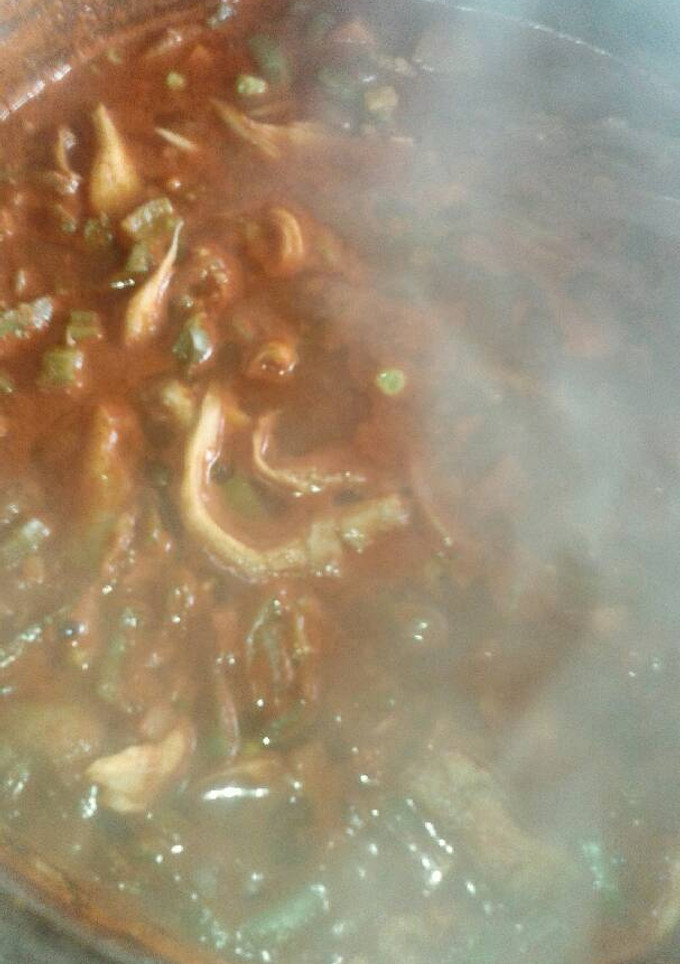 Una foto de Setas con nopales