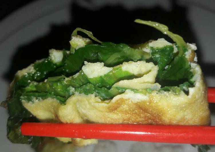 Bumbu Telur gulung sawi putih lumer | Cara Buat Telur gulung sawi putih lumer Yang Bikin Ngiler