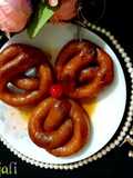 Sweet potato jalebi/ Ranga aloo'r jilapi