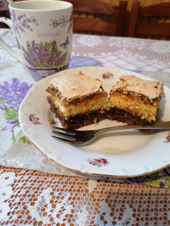 Habos diós linzer kocka recept fotója