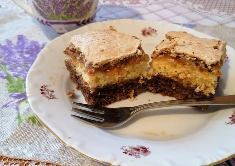 Habos diós linzer kocka