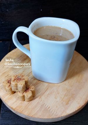 عکسی از دستور شیر قهوه رژیمی ☕