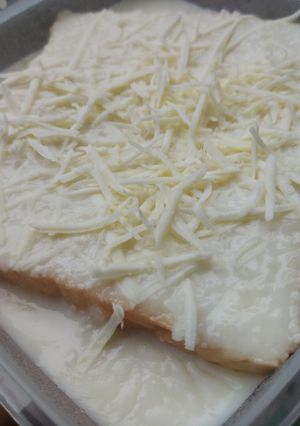 Foto resep Setup roti tawar vla keju