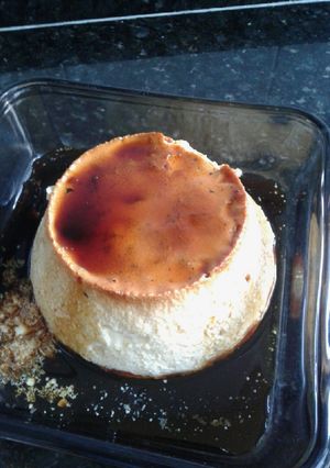 Una foto de Flan de huevo