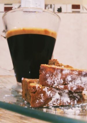 Una foto de Budín cuatro cuartos de harinas saludables y azúcar mascabo