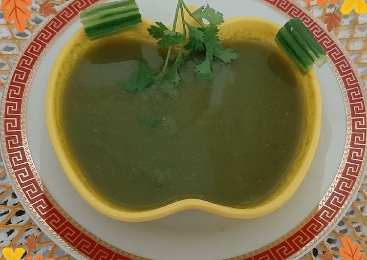 Step-by-Step Guide to Make Homemade Drumstick Lauki Coriander Soup