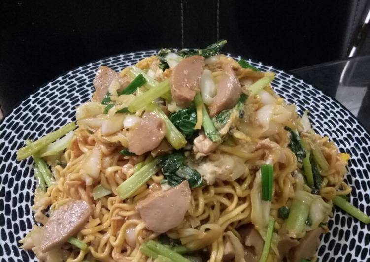 Resep Mie goreng telur bakso, Bisa Manjain Lidah