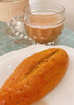 Foto resep Whole Wheat Pumpkin Bread 💛💛💛
