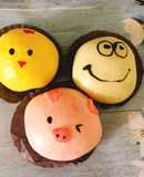 Bánh bao nhân sữa phô mai cho bé