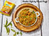 वेज मसाला मैगी (मुंबई स्ट्रीट स्टाइल)