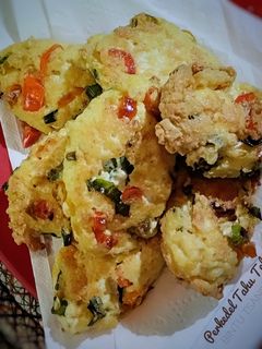 Foto resep Perkedel Tahu Telur Pedas