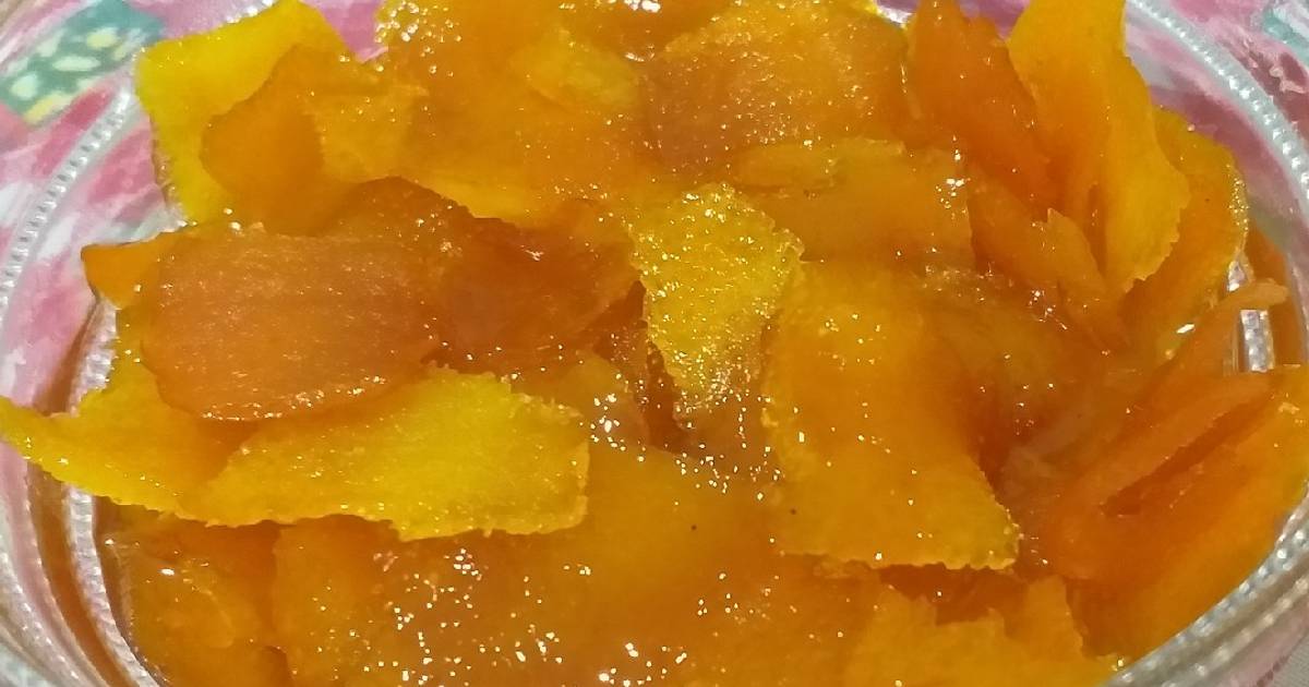 Cascaritas en almíbar de naranja y pomelo Receta de Gaby "Cook & Love 🍇