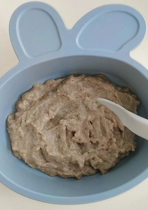 Foto resep Bubur Hati Ayam Sayur Bayam