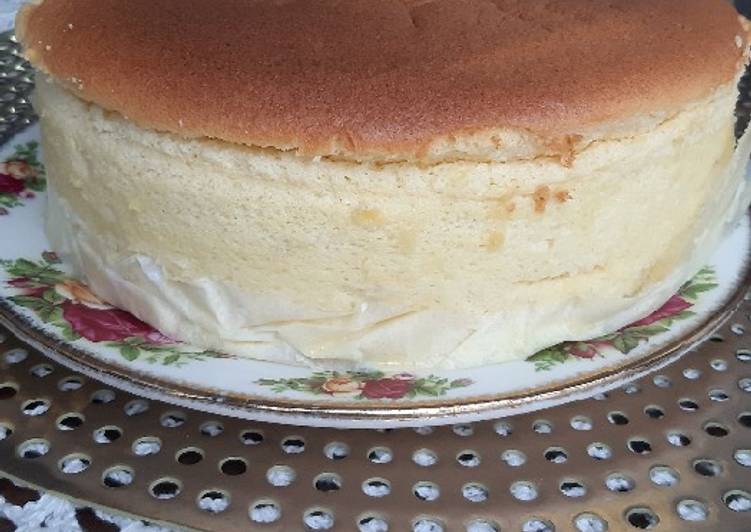 Resep Japanese cheesecake /sifon keju yang Bisa Manjain Lidah