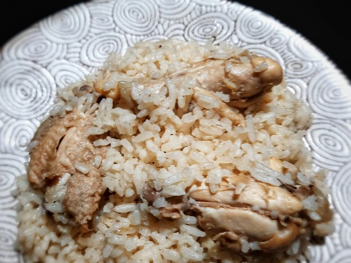 Cara Mudah Membikin Resep  Nasi Tim Ayam (praktis utk SAHUR) yang Bisa Manjain Lidah, Enak