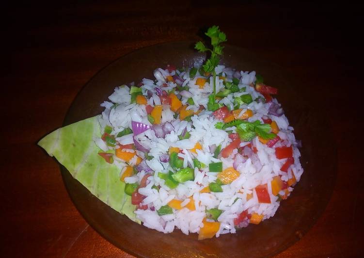 Easiest Way to Make Homemade Rice Salad #4WeeksChallenge #CharityRecipe