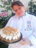Prăjitură cu nucă și caise