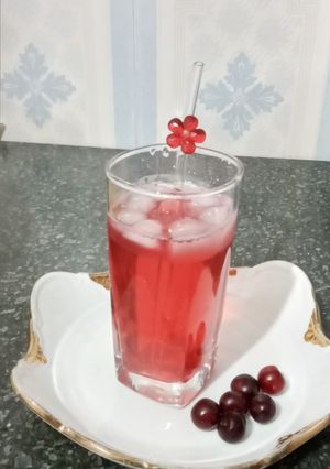 عکسی از دستور شربت آلبالو