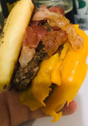 Una foto de Hamburguesas caseras