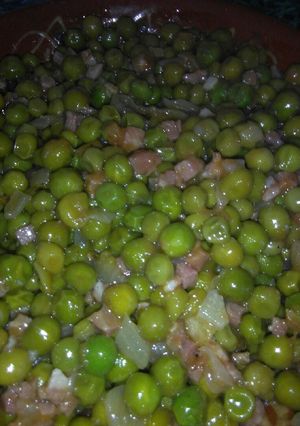 Foto principal de Guisantes con jamón