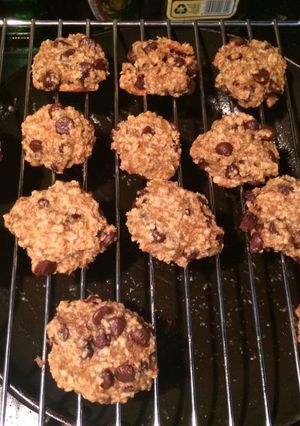 Foto resep Banana oat chewy cookies