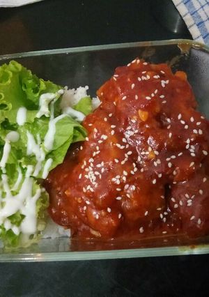 Foto resep Chicken fire (sausnya)