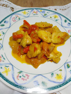 Foto di Bocconcini di Pollo 🐔🐔🐔 con peperoni