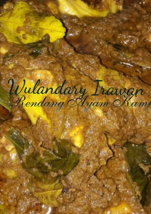 Foto resep Rendang Ayam Kampung