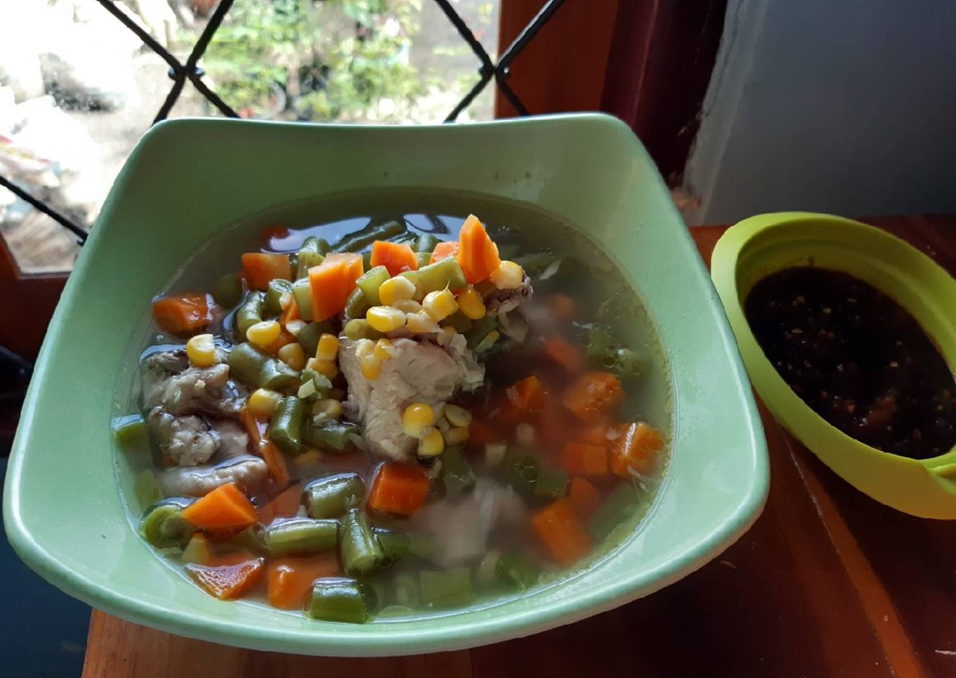 Sup Ayam Sayuran