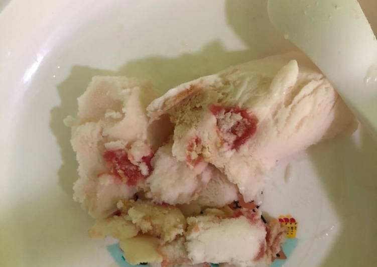 Langkah Mudah untuk mengolah Es krim simple Anti Gagal