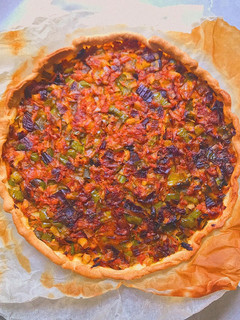 Una foto de Tarta de verduras