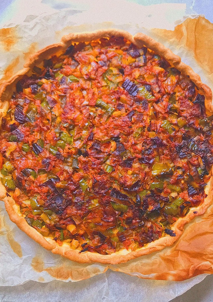 Una foto de Tarta de verduras