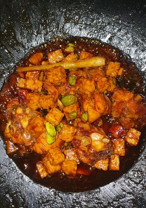 Foto resep Ayam Kecap Petai