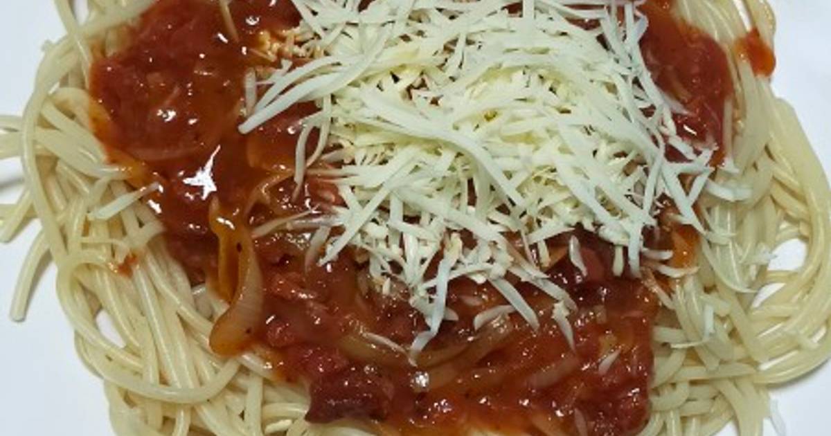 Resep Spaghetti Bolognese simple oleh Devys Kitchen Cookpad