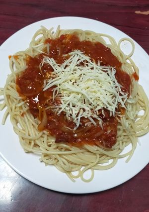 Foto resep Spaghetti Bolognese simple