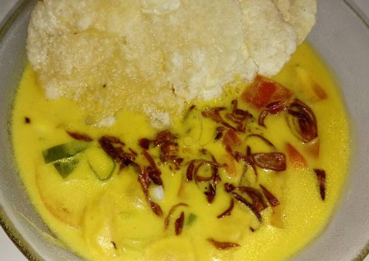 Resep Soto Ayam Kuah Santan Anti Gagal