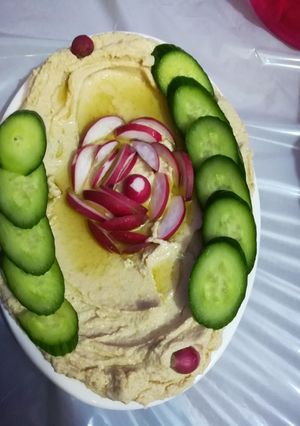 A picture of Hummus with Tahini (Appetizer).