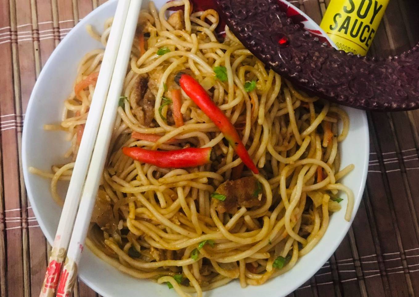 Chinese noodles 🍲 bowl