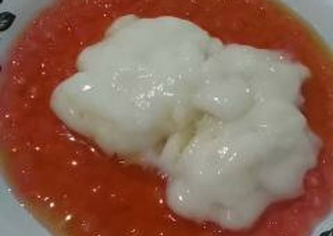 Bagaimana Membuat Bubur sumsum mutiara Anti Gagal