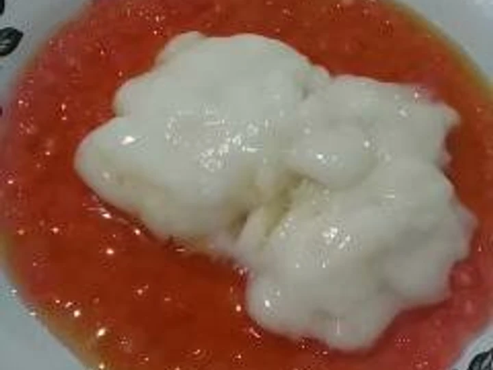 Langkah Gampang Menyiapkan Resep Bubur sumsum mutiara yang Uenak Anti Ribet, Sempurna