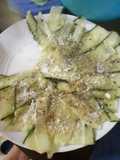 Carpaccio de pepino