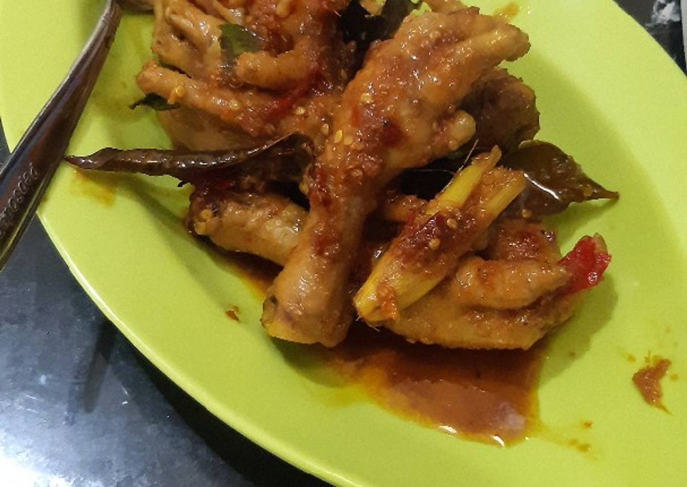 Ceker Pedas Manis Nagih