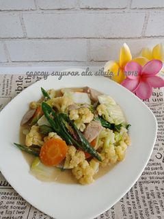 Foto resep Capcay sayuran
