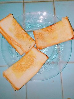 Foto resep Roti bakar susu keju teflon